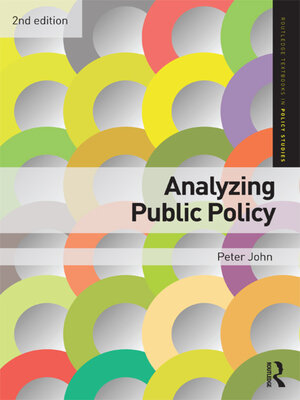 cover image of Analyzing Public Policy